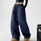 Arlena Quilted Trousers - Cozy, Insulated Winter Essentials