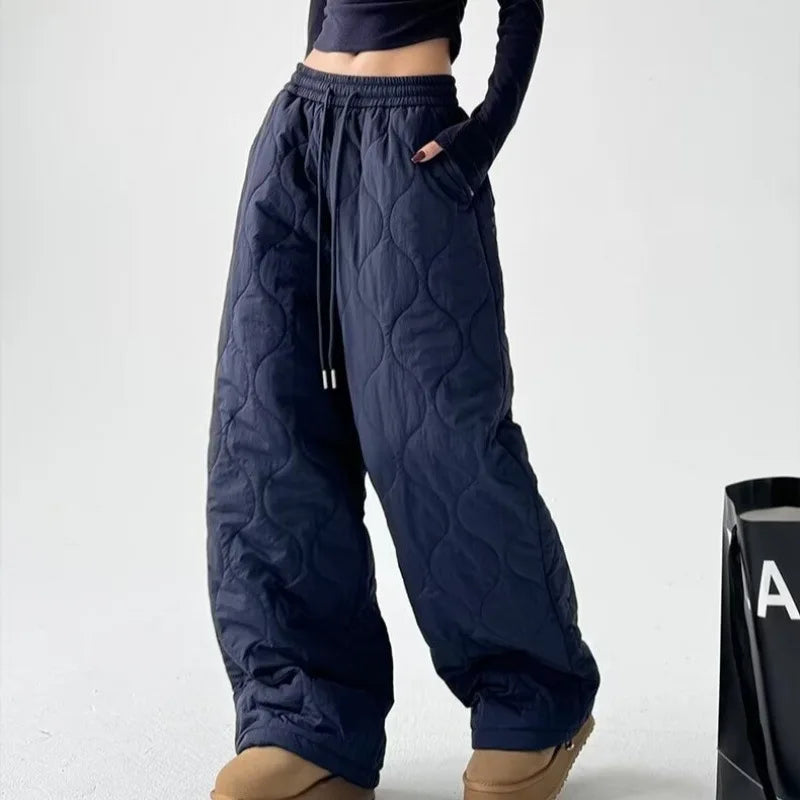 Arlena Quilted Trousers - Cozy, Insulated Winter Essentials