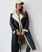 Monroe Luxury Teddy Coat - Ultra-Soft Plush & Cozy Warmth