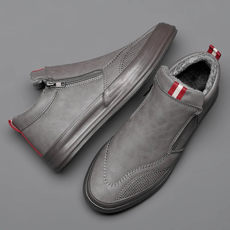 Brooks Leather Trainers - Sleek Leather Sneakers for Everyday Comfort
