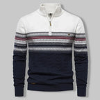 Oslo Cozy Quarter-Zip Knit Sweater
