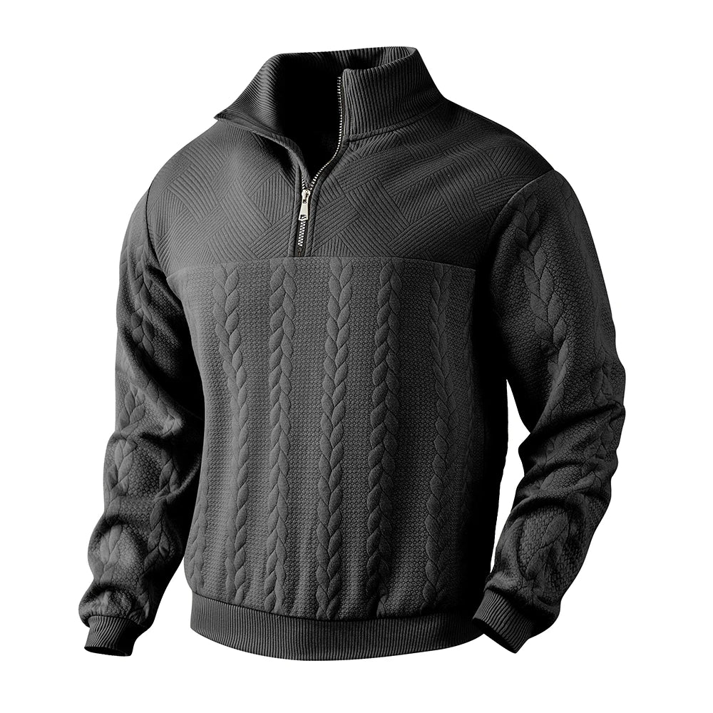 Henry Premium Quarter-Zip Sweatshirt — Cozy, Durable Comfort