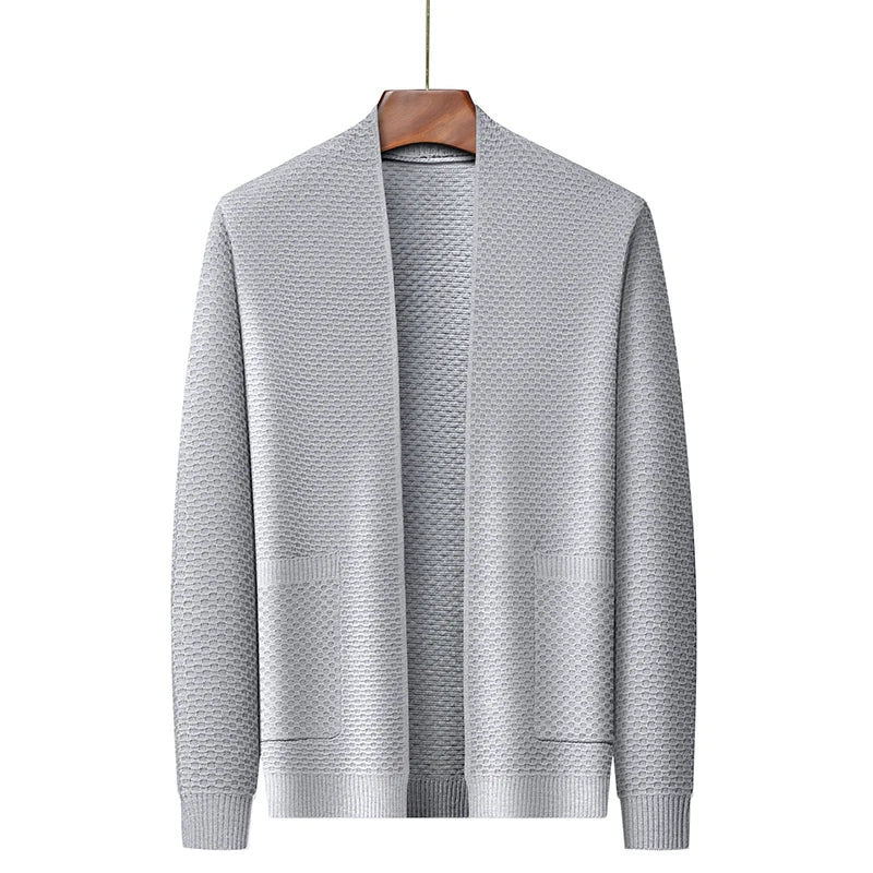 Antonio Rivella Jacquard Blazer - Elegant Knit Jacket