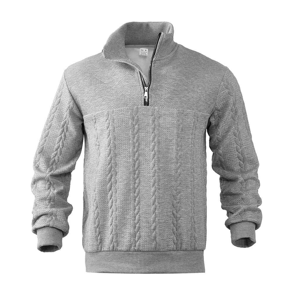 Henry Premium Quarter-Zip Sweatshirt — Cozy, Durable Comfort