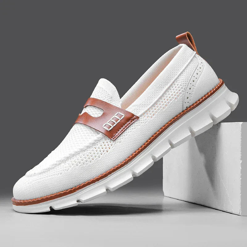 Langston Mesh Slip-On Loafers