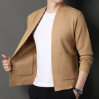 Antonio Rivella Jacquard Blazer - Elegant Knit Jacket