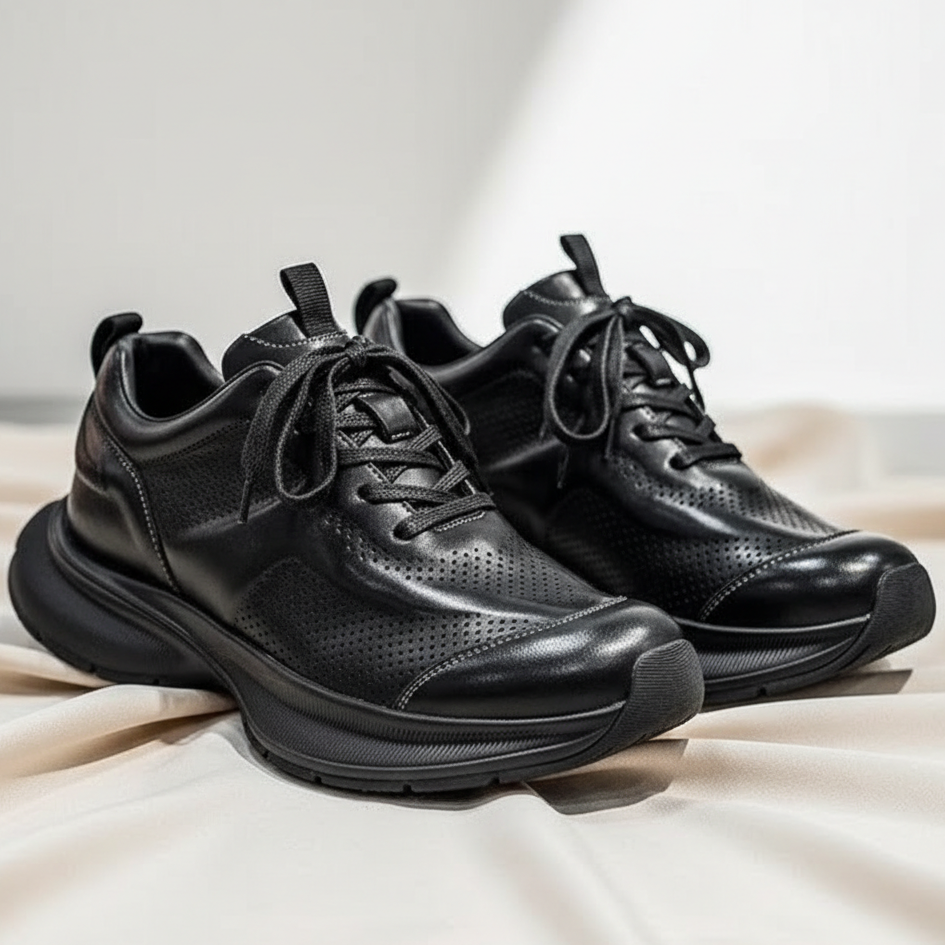 ALVERTON Premium Leather Trainers