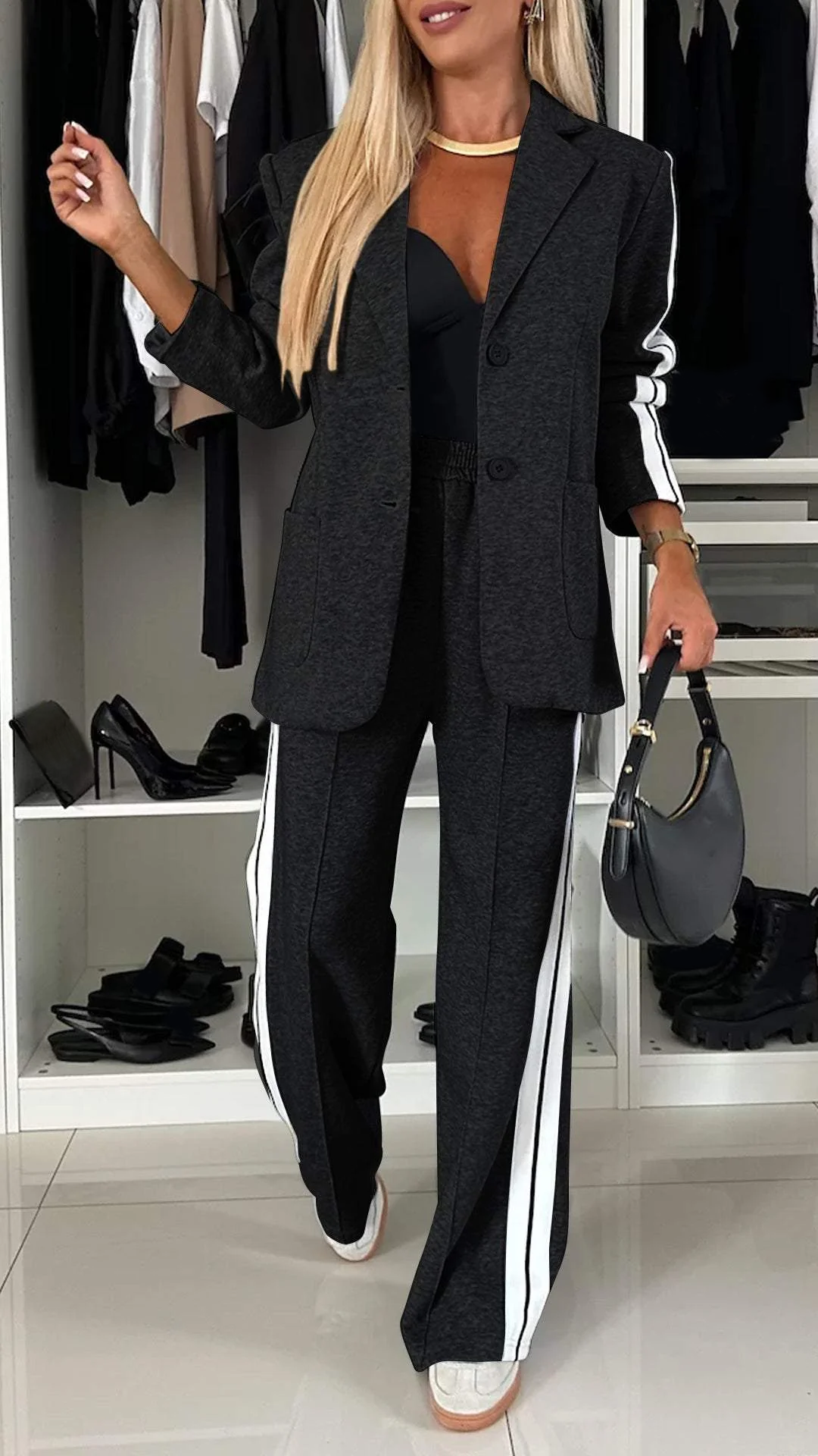 Alice Casual Office Suit - Effortless Workwear for Everyday Style