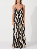 Effortless Relaxed-Fit Maxi Dress with Scooped-Back