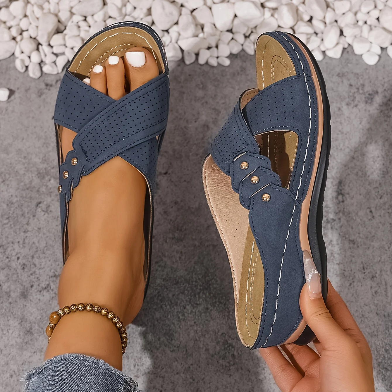 Alora Orthopaedic Wedge Sandals