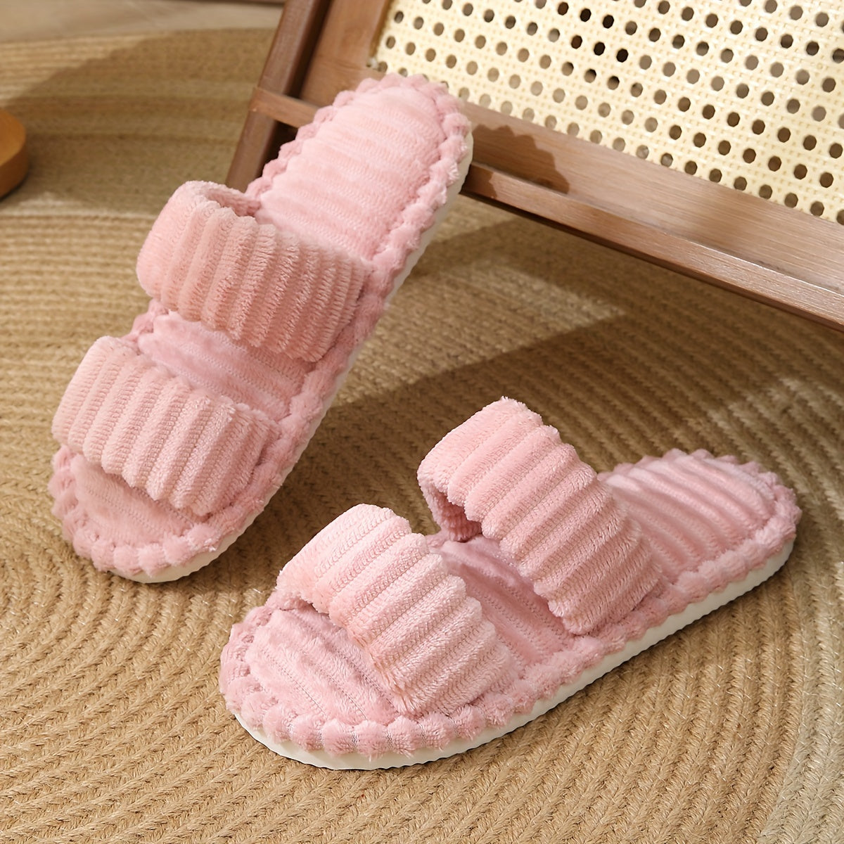 Mila Plush Cozy Slippers