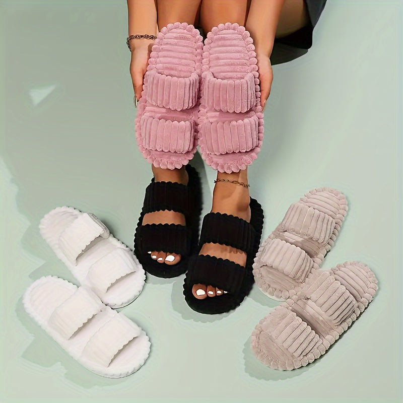 Mila Plush Cozy Slippers