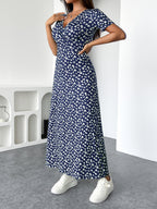 Isla Ruffle Knit Dress - Elegant Knit with Delicate Ruffle Details