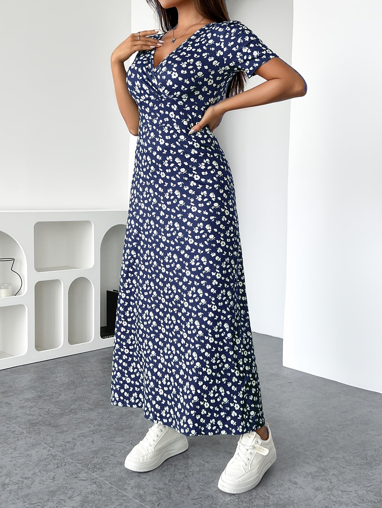 Isla Ruffle Knit Dress - Elegant Knit with Delicate Ruffle Details