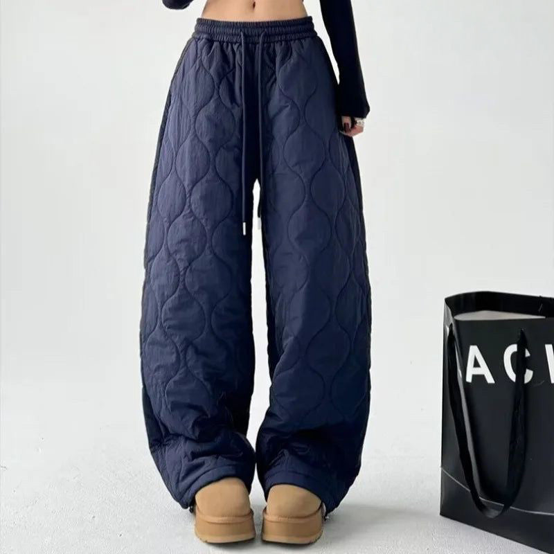 Arlena Quilted Trousers - Cozy, Insulated Winter Essentials