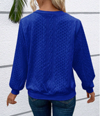 Amy | Cozy Zip-Front Knit Sweater
