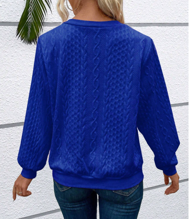 Amy | Cozy Zip-Front Knit Sweater