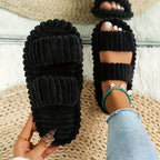 Mila Plush Cozy Slippers