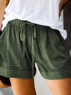 Maya Relaxed-Fit Drawstring Shorts - Effortless Comfort, Everyday Style