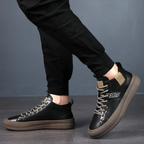 Sinclair Leather Trainers - Sleek, Premium Leather Sneakers