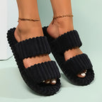 Mila Plush Cozy Slippers