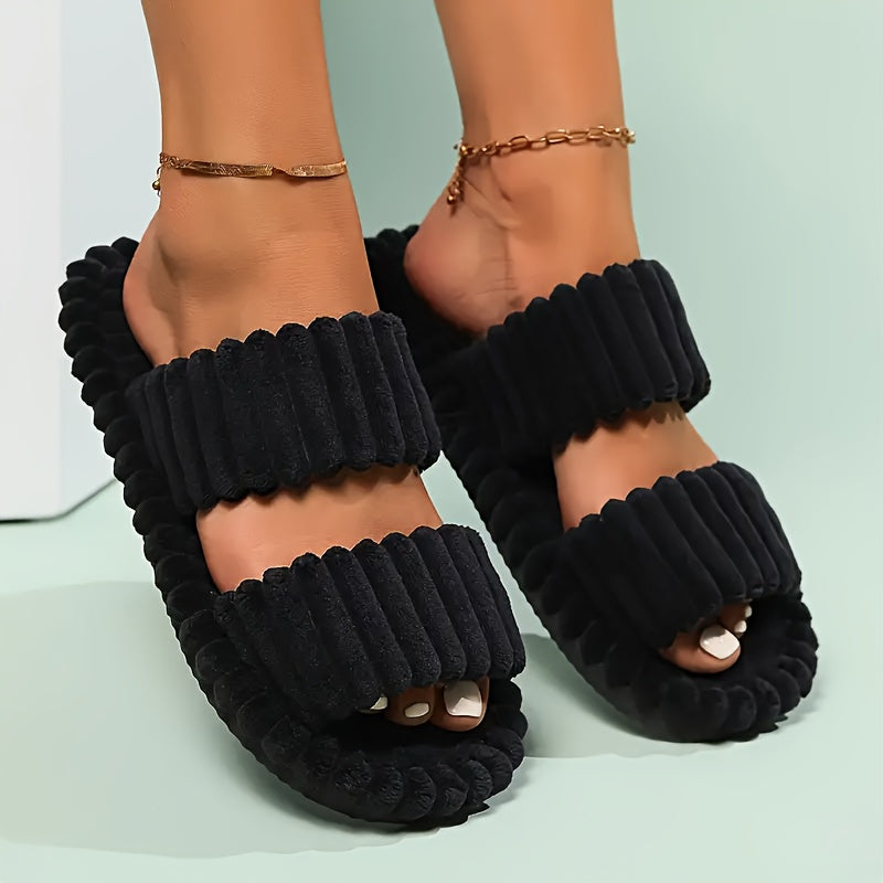 Mila Plush Cozy Slippers