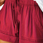 Maya Relaxed-Fit Drawstring Shorts - Effortless Comfort, Everyday Style