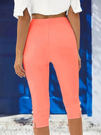 Clara Polished Stretch Capri Pants