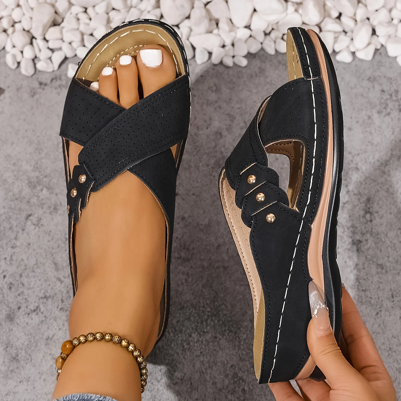 Alora Orthopaedic Wedge Sandals