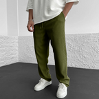 Monaco Cozy Relaxed-Fit Knit Pants