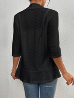 Sasha Kimono Drape Coat - Elegant, Fluid Draped Outerwear