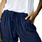 Maya Relaxed-Fit Drawstring Shorts - Effortless Comfort, Everyday Style