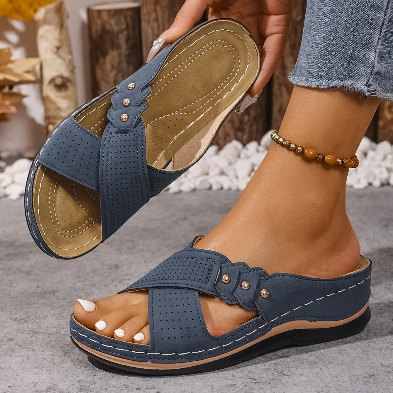 Alora Orthopaedic Wedge Sandals