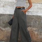 Mara High-Waisted Relaxed-Fit Trousers for Effortless Style