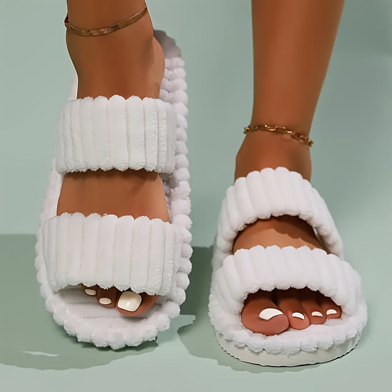 Mila Plush Cozy Slippers