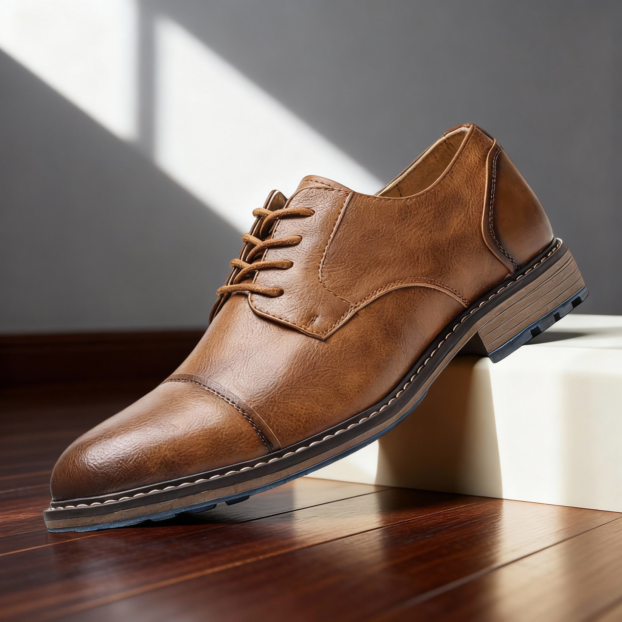 Marlowe Cap-Toe Derby Shoes