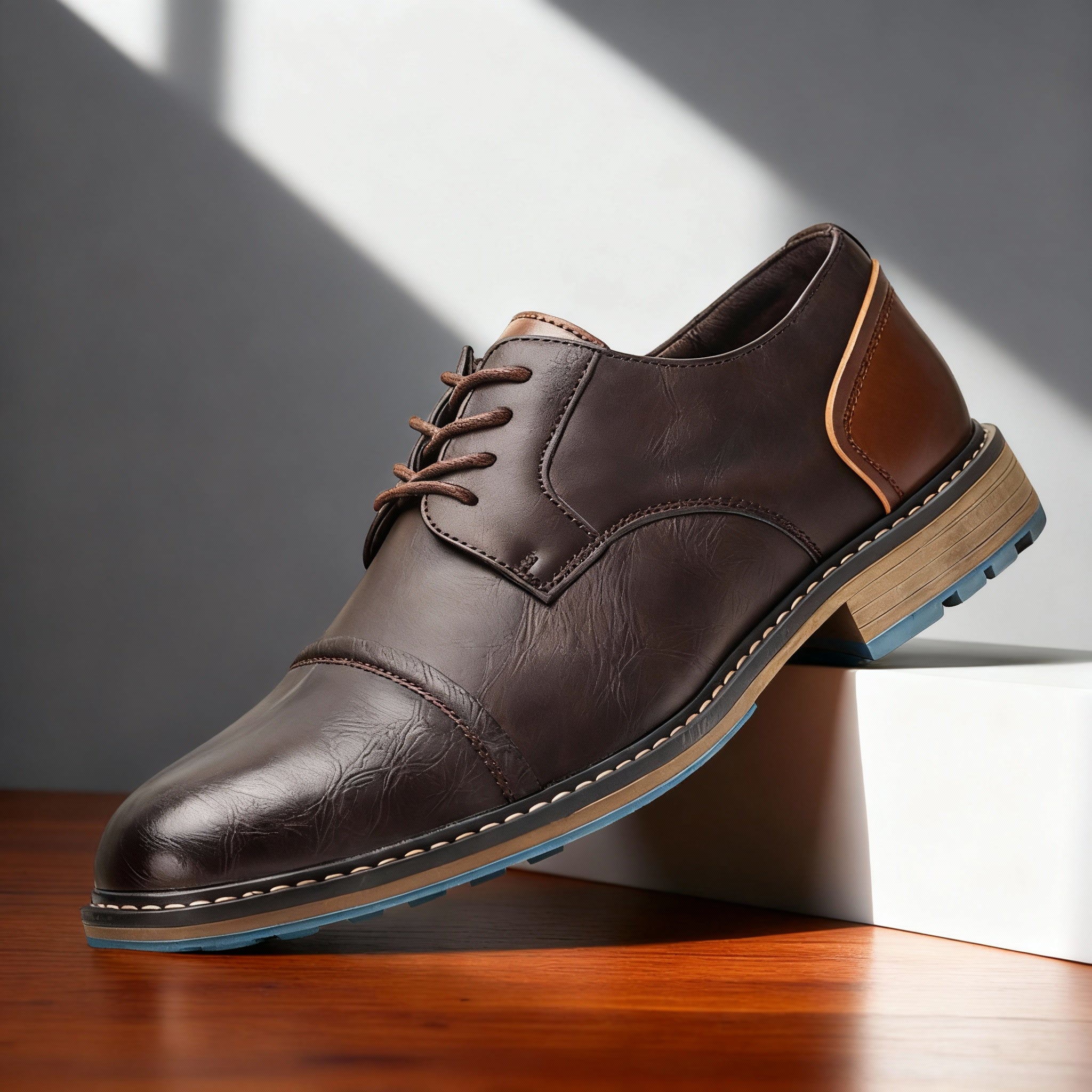 Marlowe Cap-Toe Derby Shoes