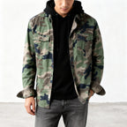 KELLAN CAMO JACKET - Rugged Military-Style Camo Outerwear