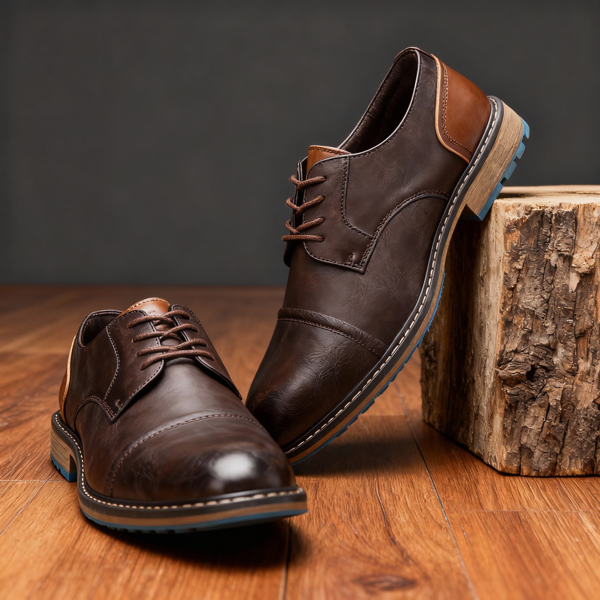 Marlowe Cap-Toe Derby Shoes