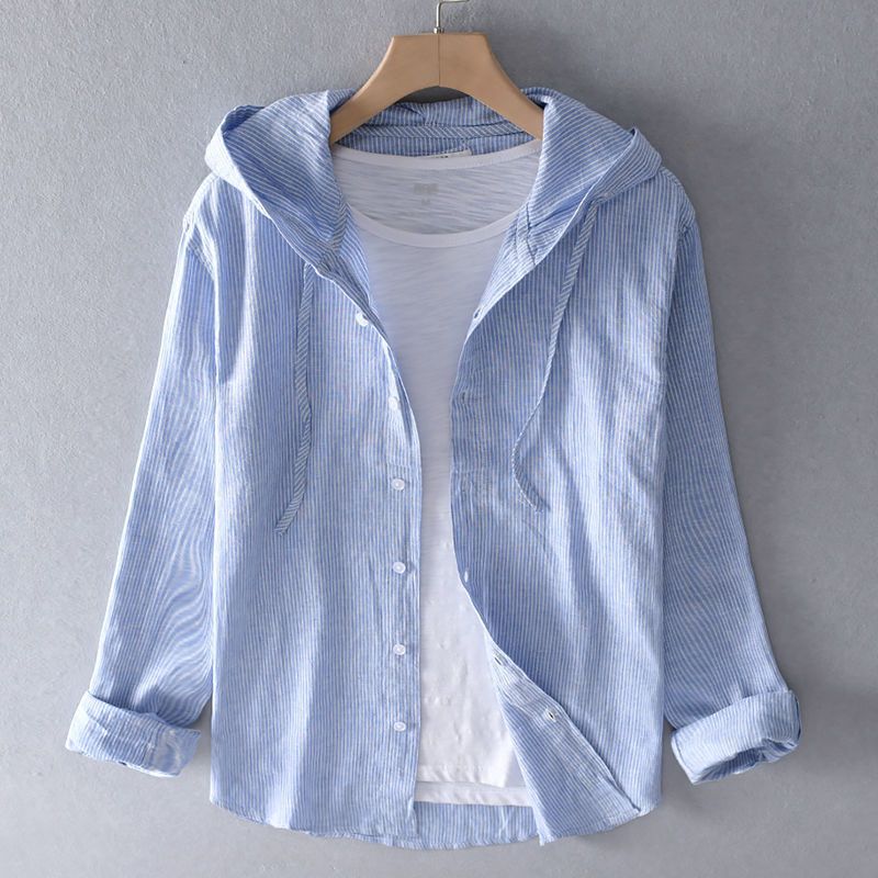 Nova Linen Hoodie: Lightweight, Breathable Comfort for Everyday Wear