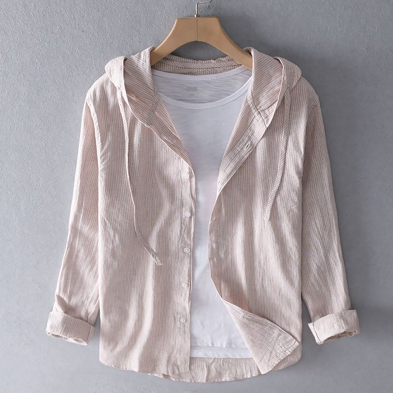 Nova Linen Hoodie: Lightweight, Breathable Comfort for Everyday Wear
