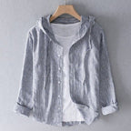 Nova Linen Hoodie: Lightweight, Breathable Comfort for Everyday Wear