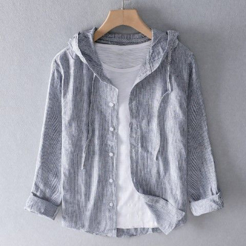 Nova Linen Hoodie: Lightweight, Breathable Comfort for Everyday Wear