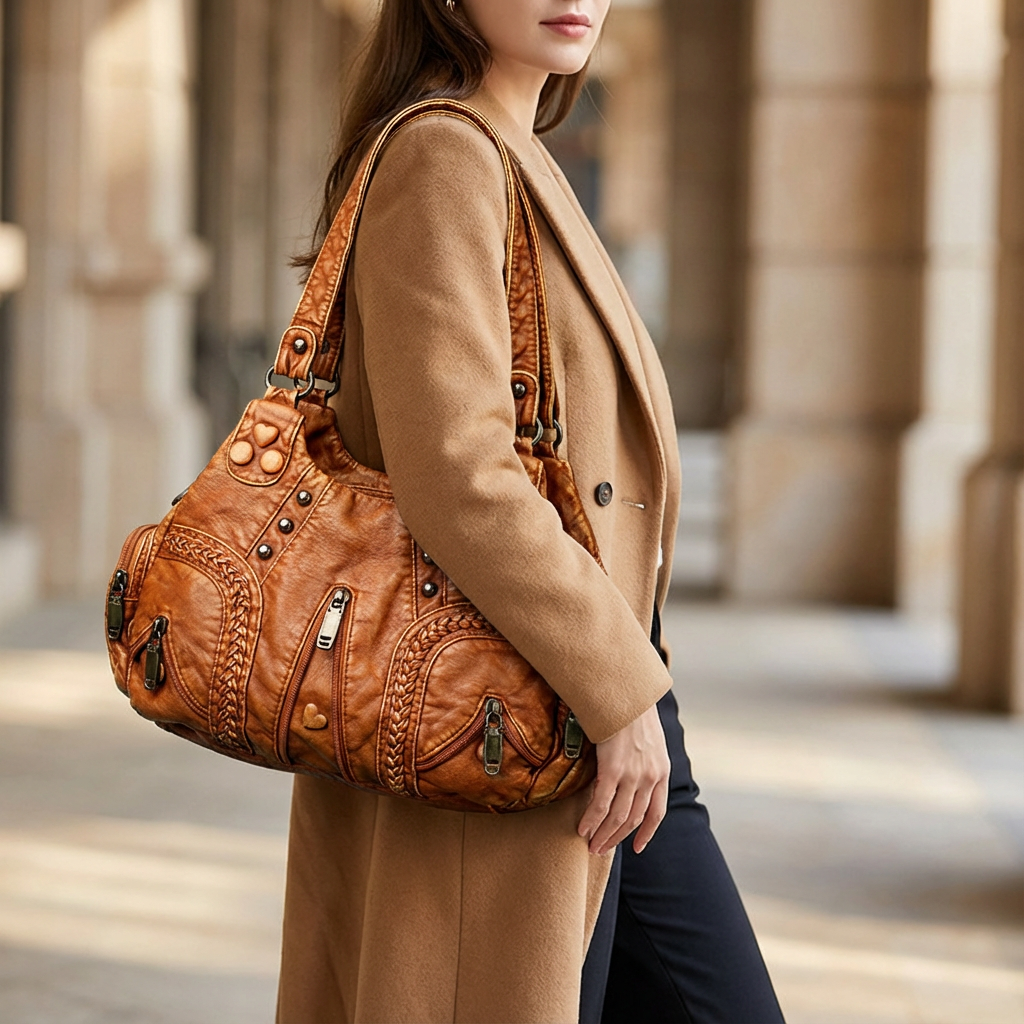 Eleanor Shoulder Bag - Elegant Everyday Carryall