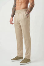 Cream Lockhart Trousers