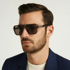 Thatcher Aviator Sunglasses - Iconic Style with Sleek Metal Frames
