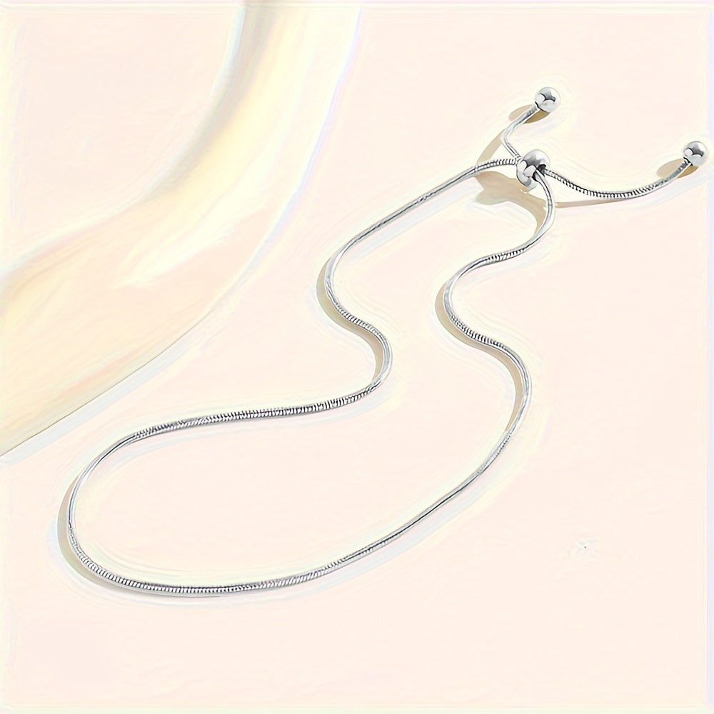 Seraphine Snake Anklet - Delicate Serpentine Chain Jewelry