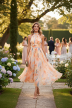 Amara Halter Neck Dress