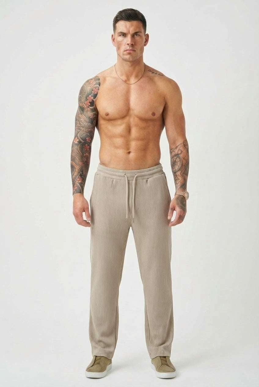 Monaco Cozy Relaxed-Fit Knit Pants