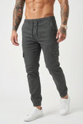 Olympus Grey Cargo Jogger Pants
